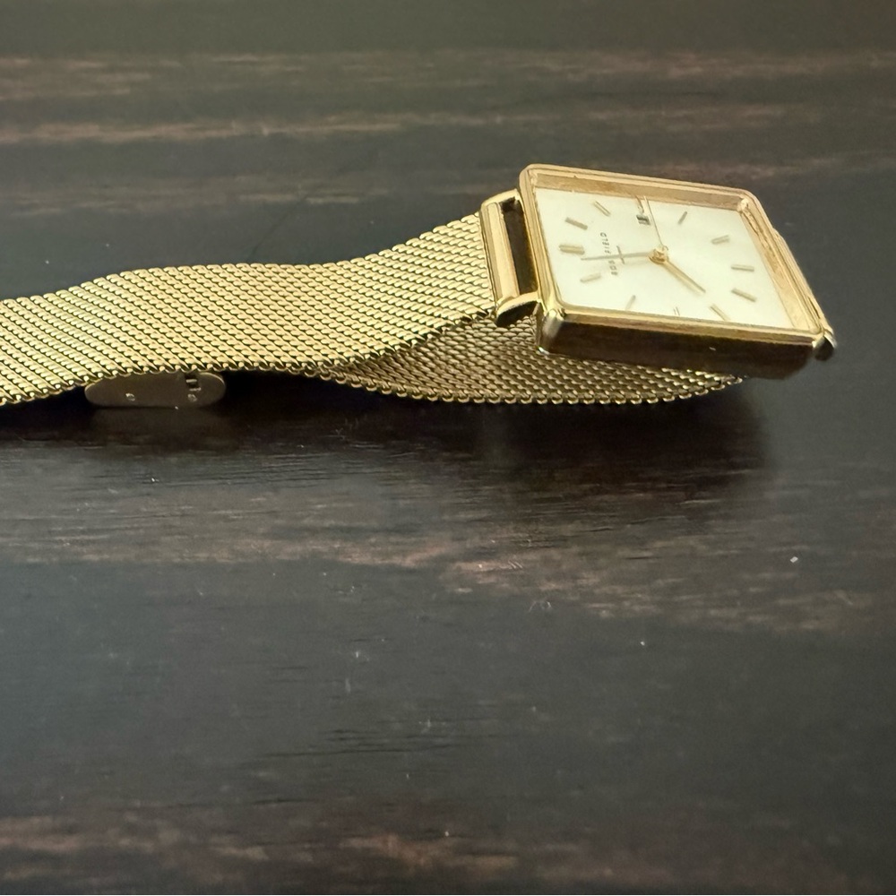 Rosefield Boxy Gold Tone Watch View 5